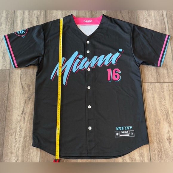 Furious Motorsport Leclerc #16 Vice City Jersey Miami Men's Medium Formula 1 🏁 - Picture 2 of 13